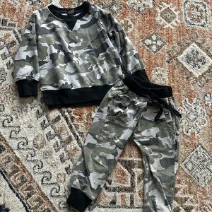 Little Bipsy Camouflage Kids Jogger Set